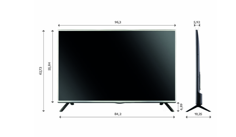 Televize Samsung UE43TU7092 - 4