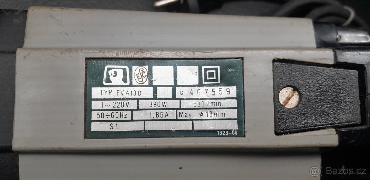 Velká vrtačka Narex EV 413D - 4