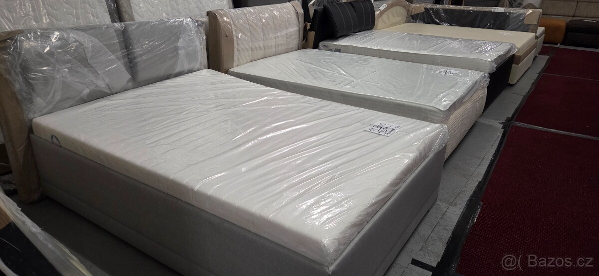 Nová Postel 140×200cm Boxspringsbett - 4