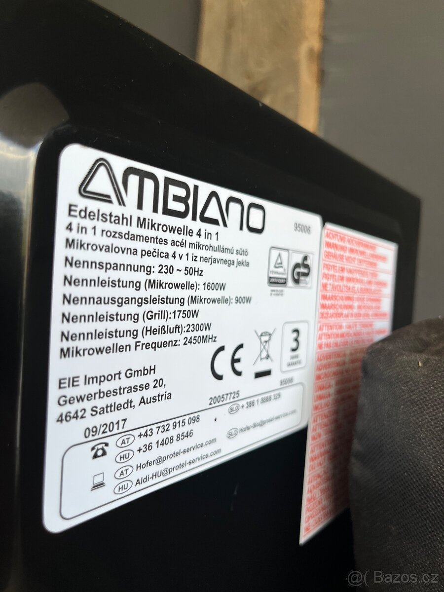 Mikrovlnka Ambiano - 4