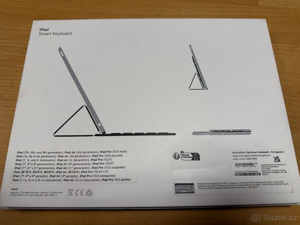 iPad chytrá klávesnice a kryt MX3l2PO/A - 4
