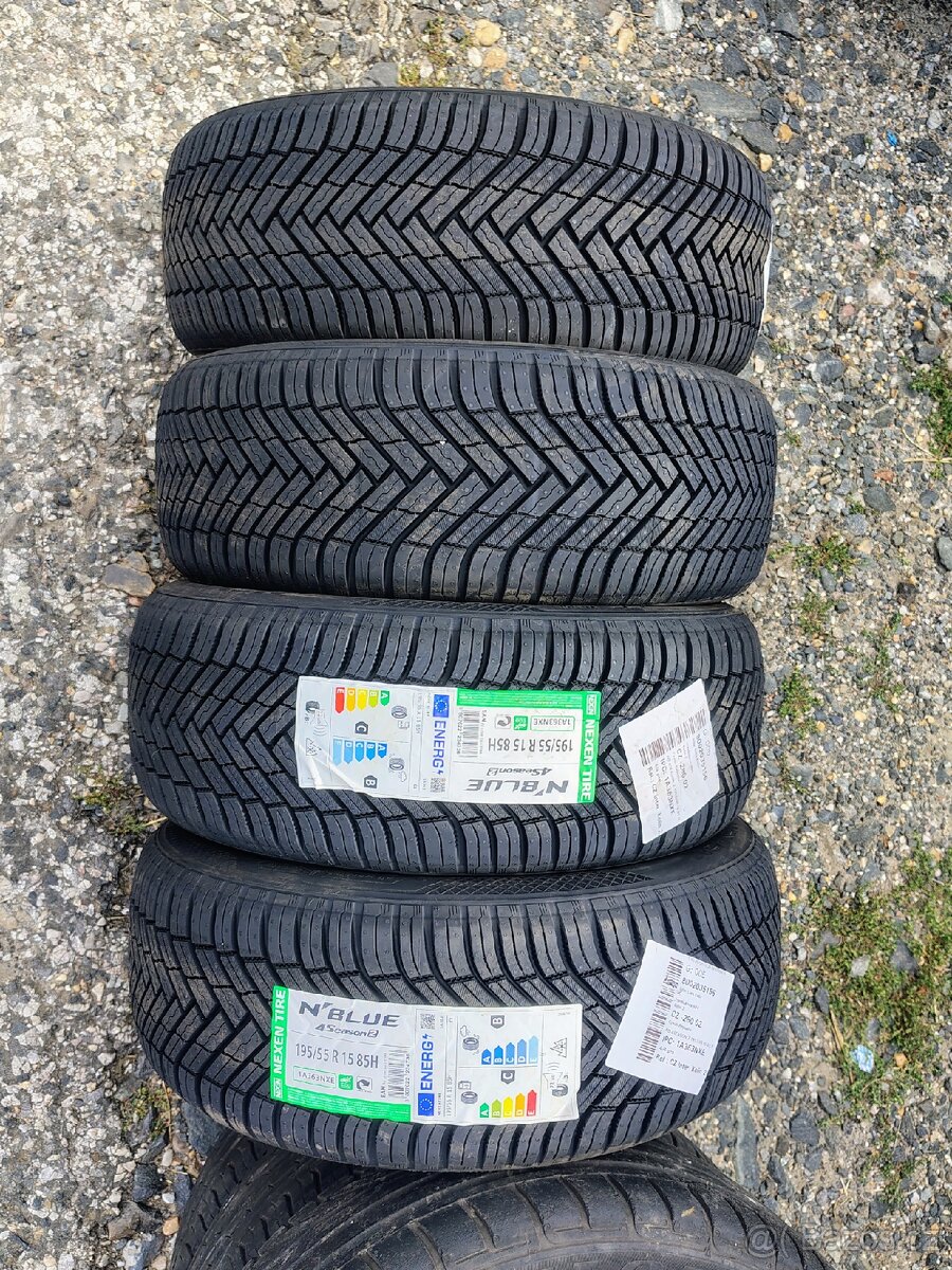 Pneu + alu kola R15 - 4