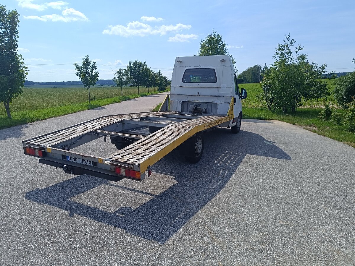 Odtahovka Peugeot boxer 2.8hdi 94kw