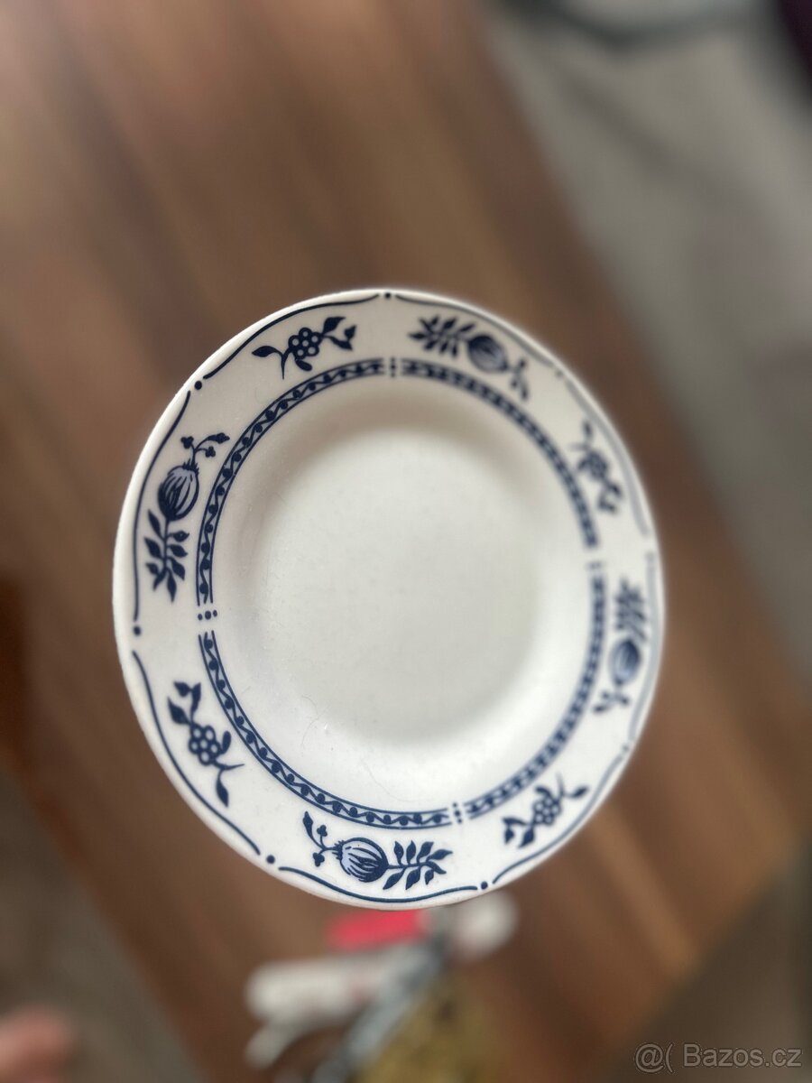 Čajové hrníčky a talířky Cibulák - 4