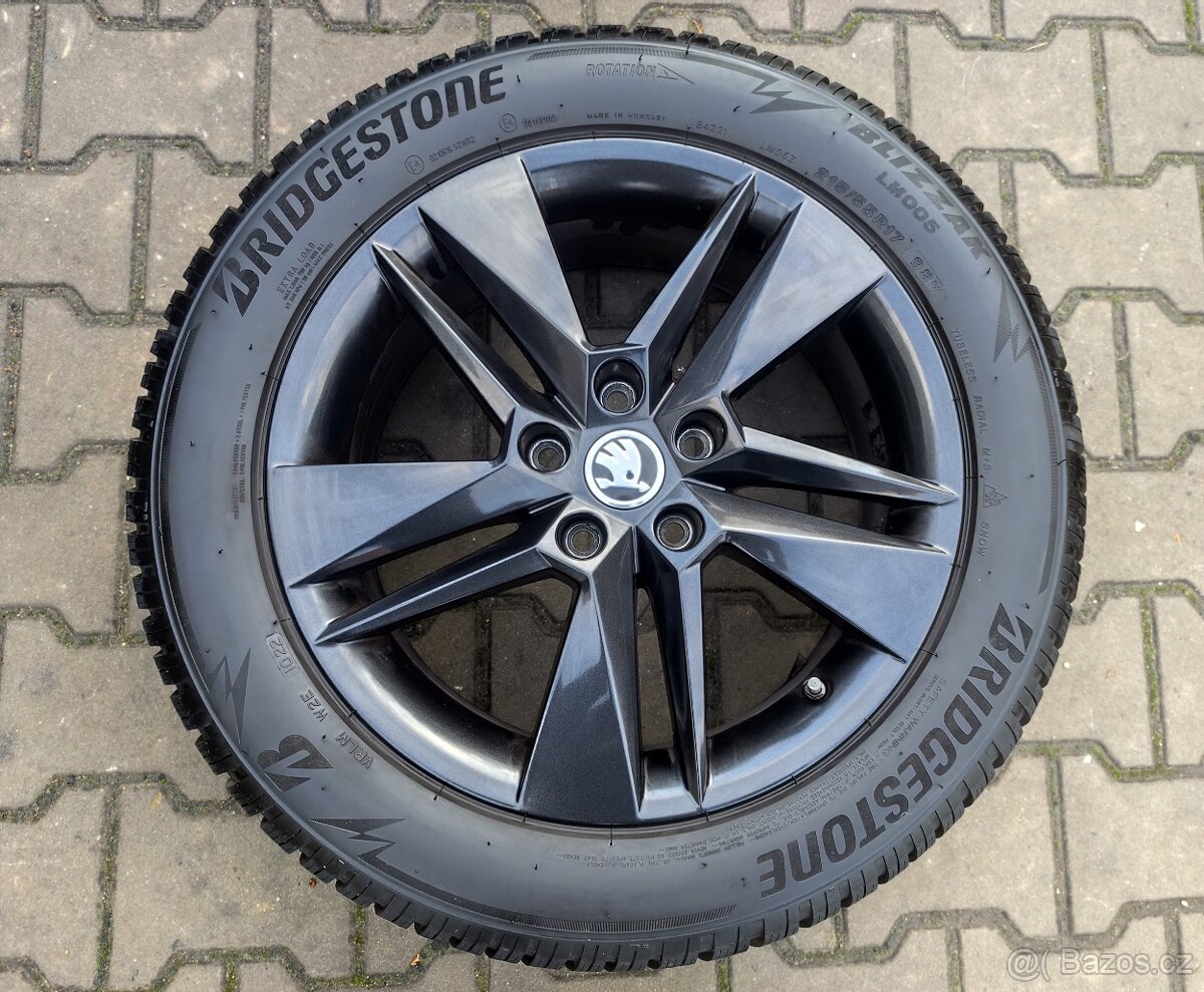 Alu kola originál Škoda Superb III 5x112 R17 Markab - 4