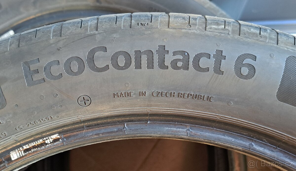 4x letní pneu Continental 215/50 r19 i na elektroauta - 4