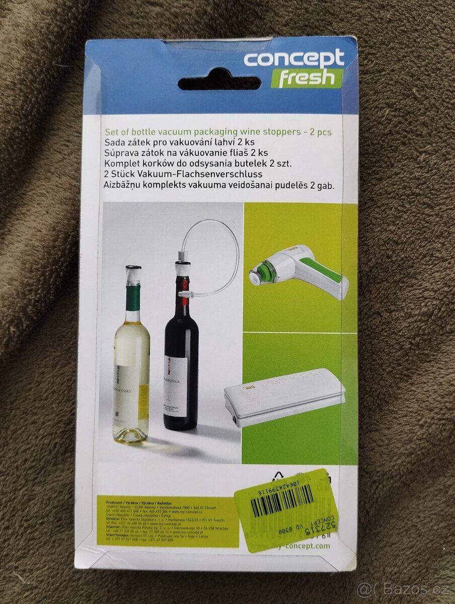 Ruční bateriová vakuovačka Concept Fresh - 4