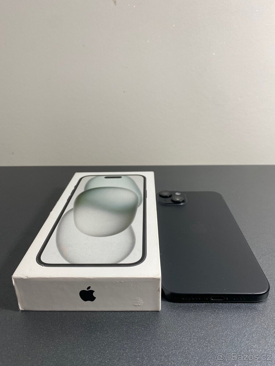 iPhone 15 Plus 128GB černý + záruka - 4