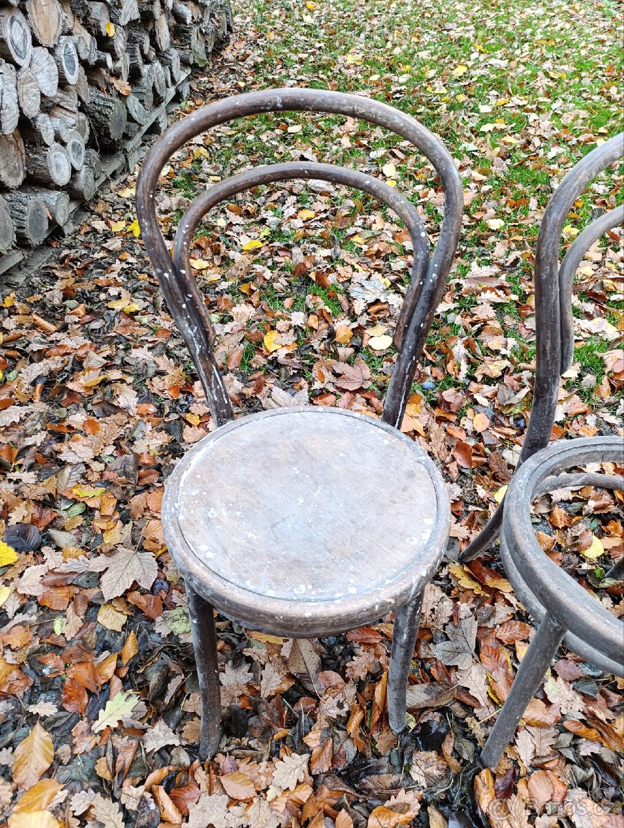 3 x židle Thonet - 4