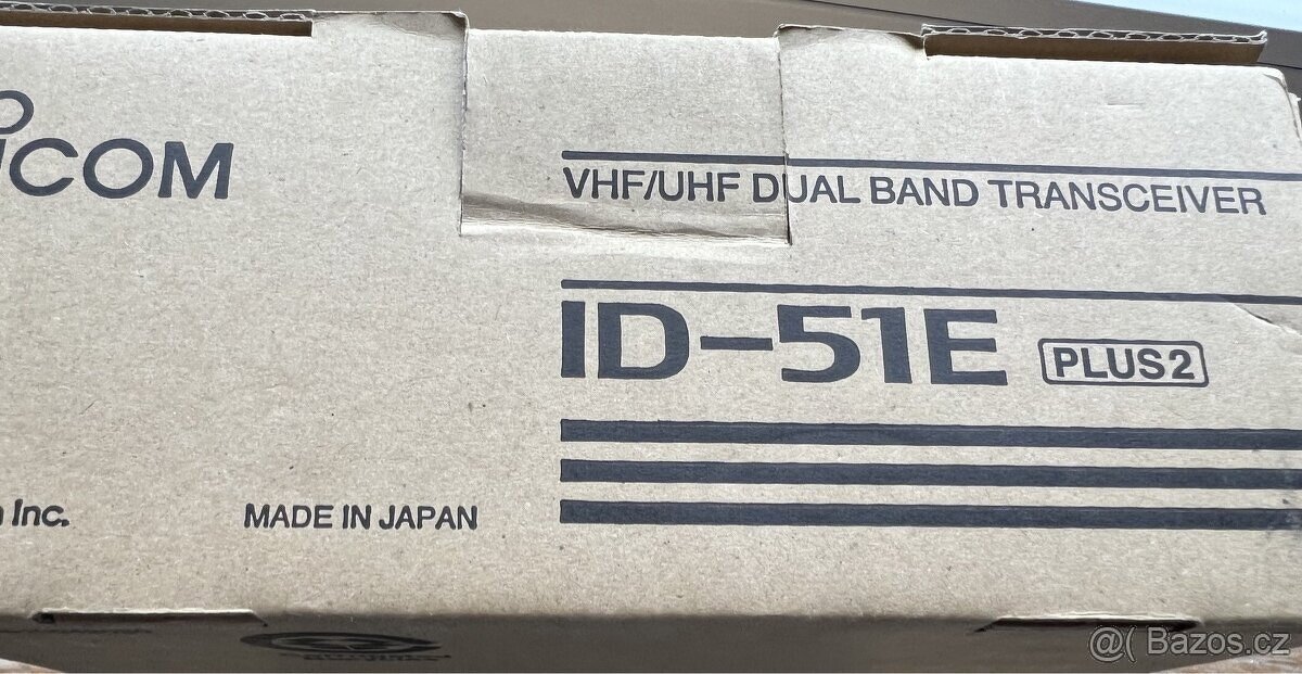 Icom ID-51E Plus2 – NOVÁ GPS, D-STAR, VHF/UHF, IPX7 – TOP - 4