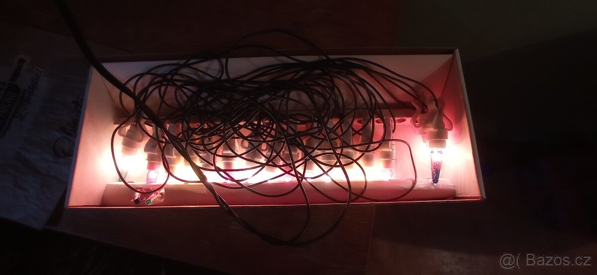 Vánoční retro světýlka - 4