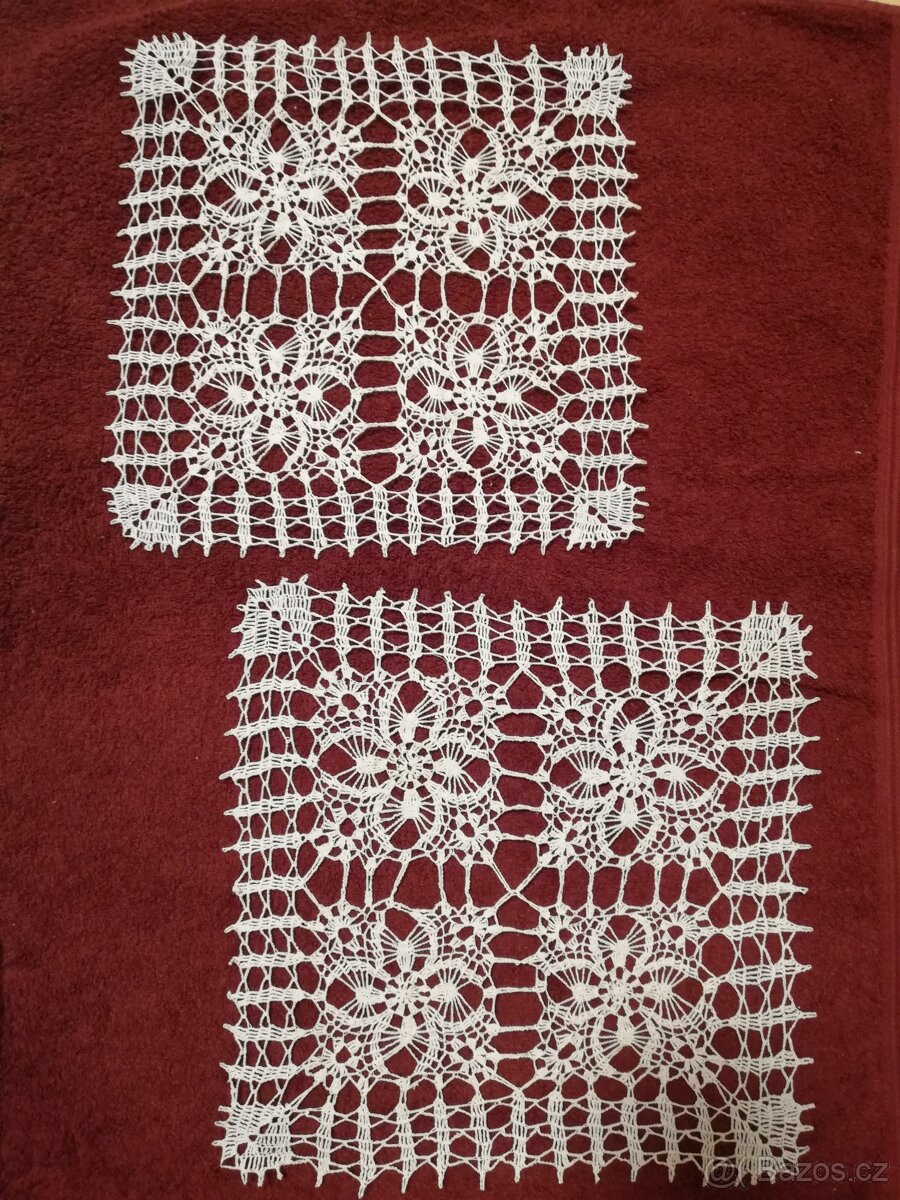 Sada háčkovaných prostírání - 4