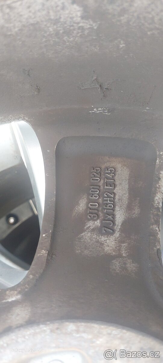 Sada Alu kol 15"16" 5x112 - 4