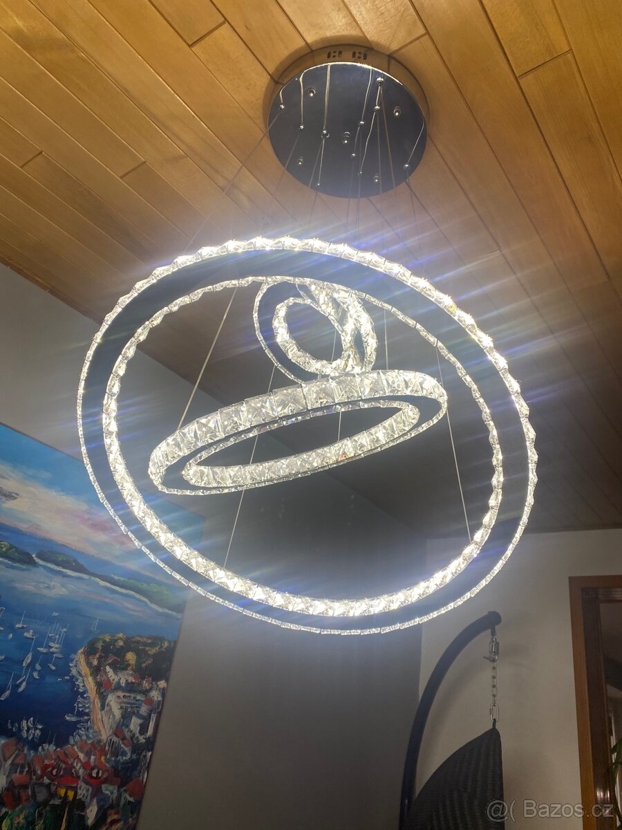 Závěsné led světlo, lustr - 4