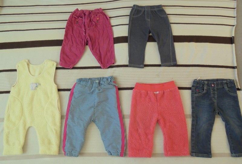 MEGA BALÍK 61 KS DÍVČÍHO OBLEČENÍ VEL.80 ZA SUPER CENU 350,- - 4