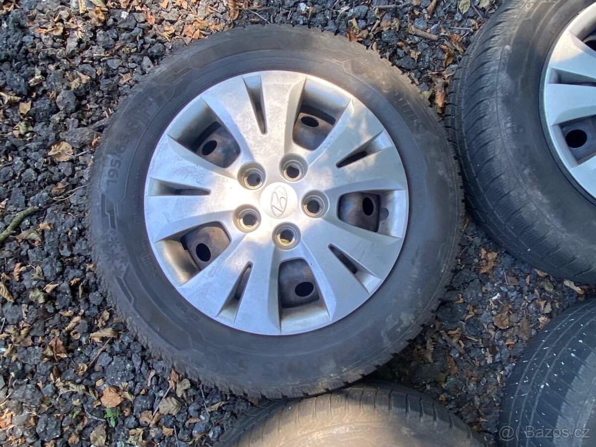 146. sada zimní kola 195/65 r15 5x114,3 Hyundai KIA - 4
