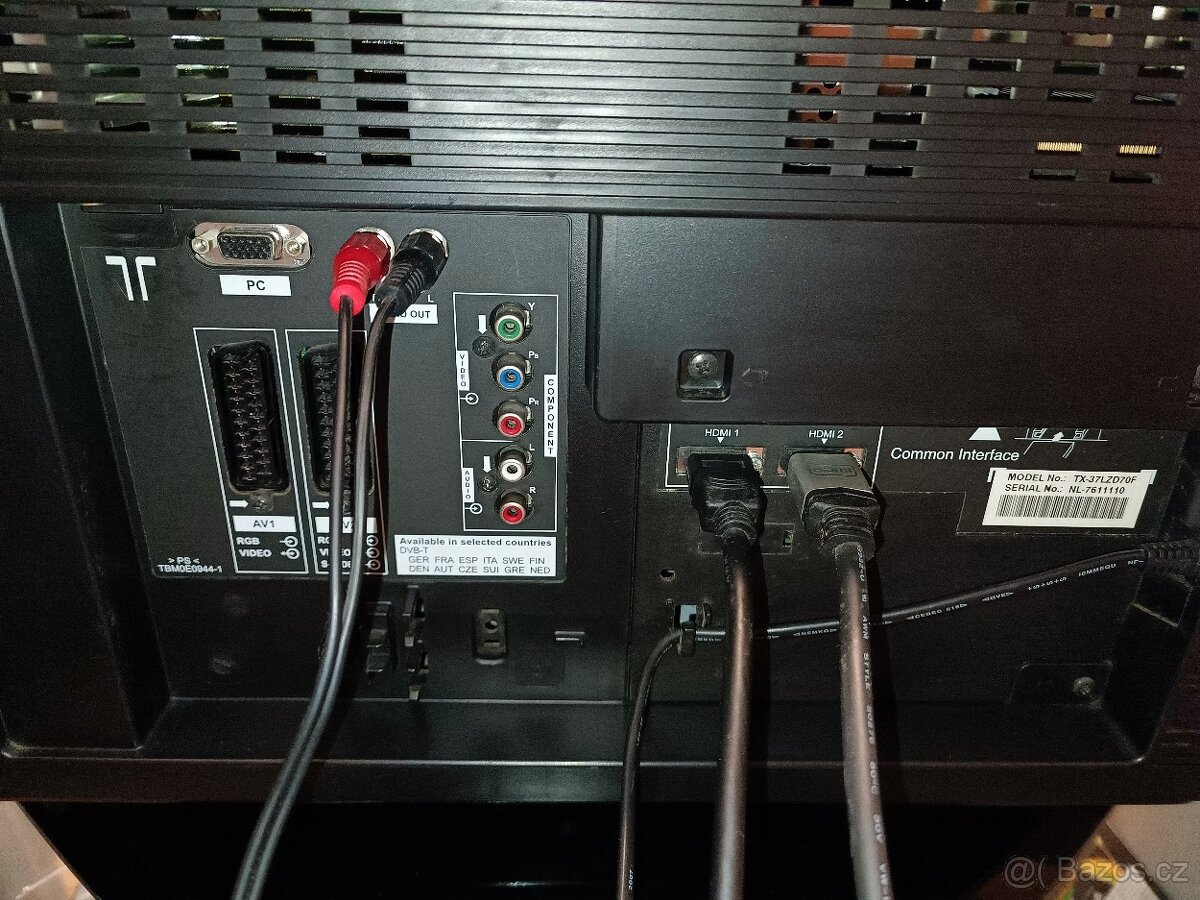 TV 37" 94cm televize Panasonic Viera TX-37LZD70F Full HD - 4