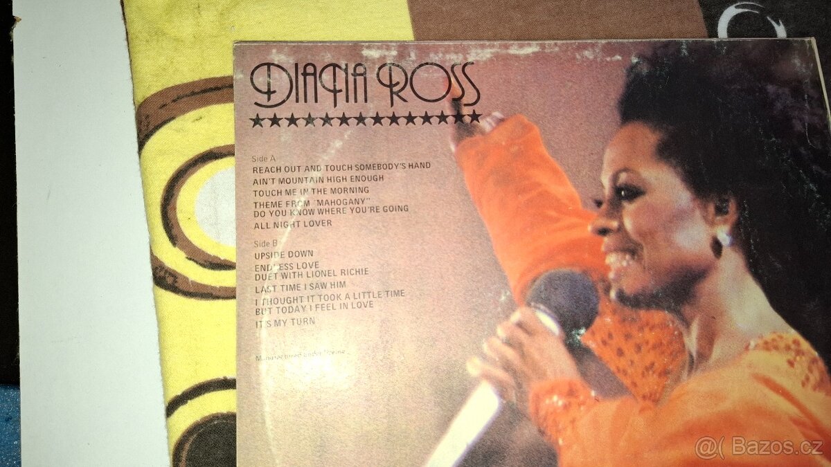 Diana Ross-Diana Ross /Best Of (1987) Bulharské vydání LP - 4