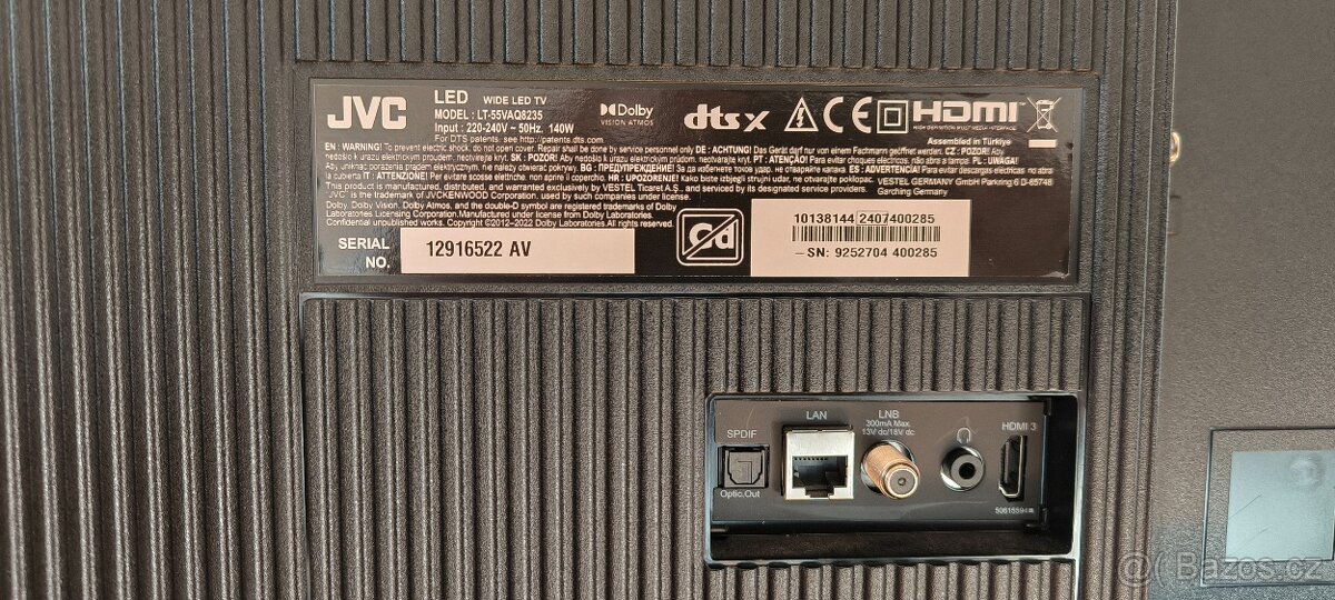 Televize JVC 55" QLED - 4