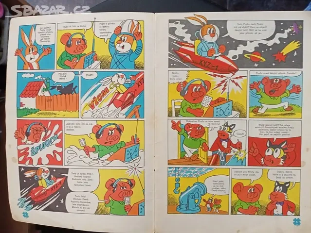 Čtyřlístek č. 5, Čtyřlístek dobývá vesmír (dd) - 4