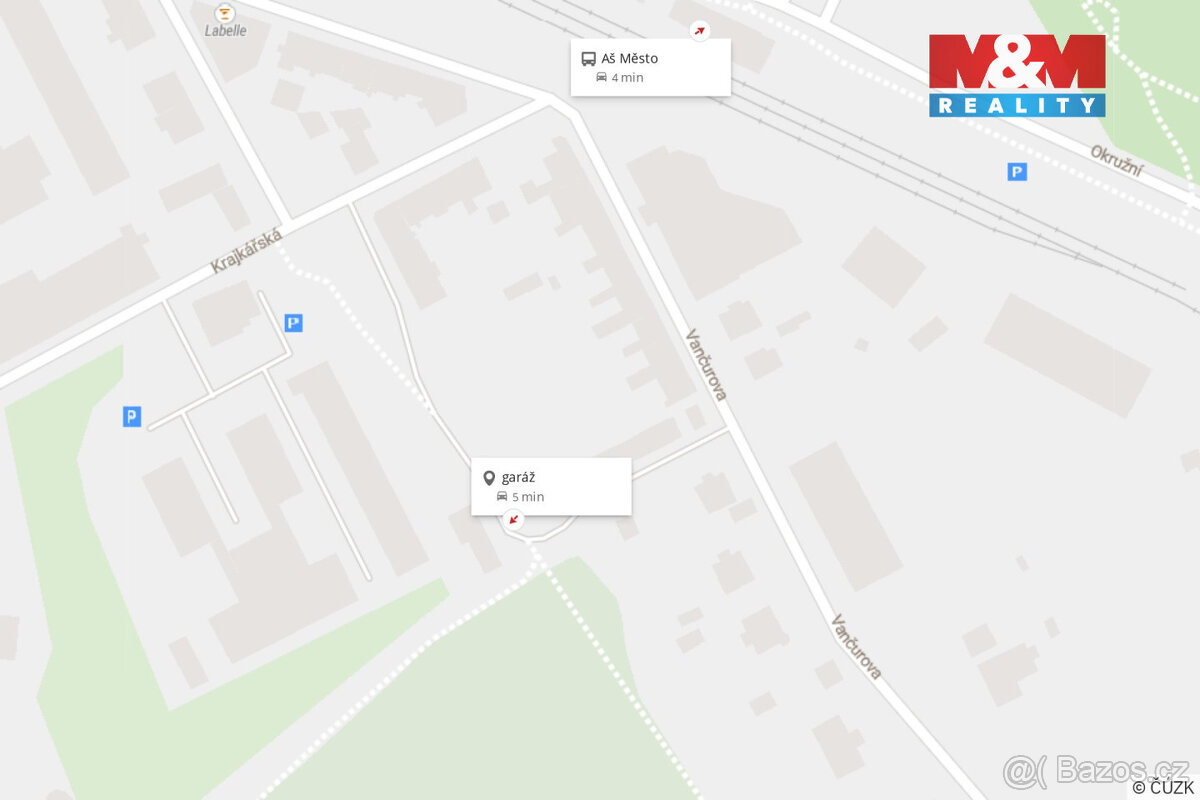 Prodej garáže, 26 m², Aš - 4