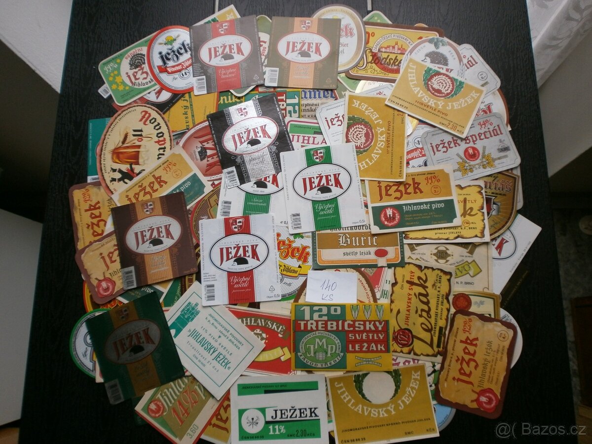 SADA PIVNÍCH ETIKET - 4