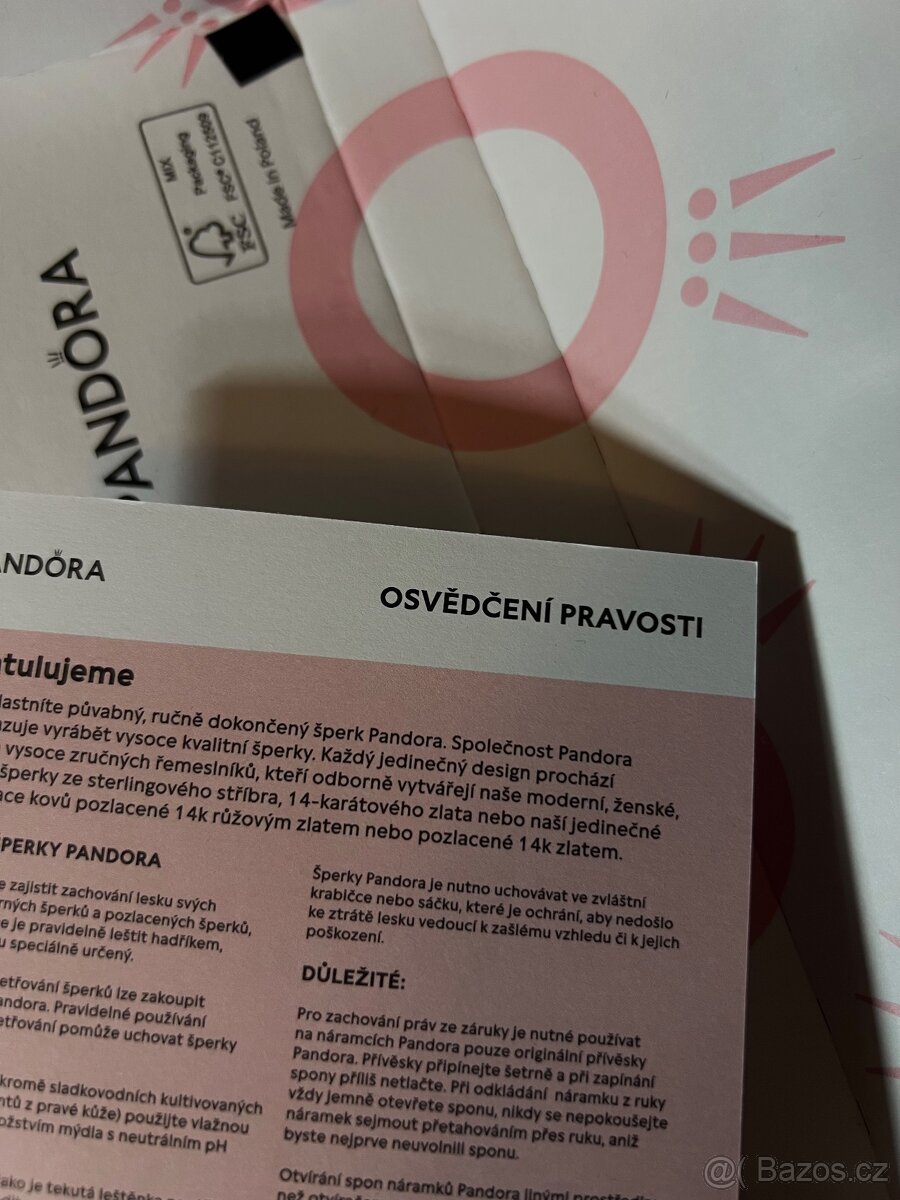 Pandora pozlacené náušnice - 4