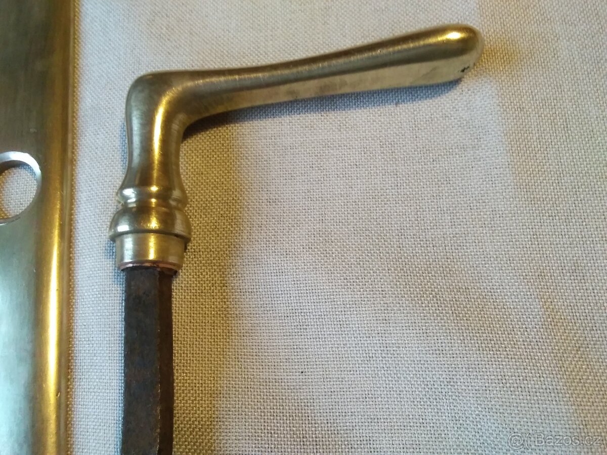 stare mosazne dverni kovani - 4