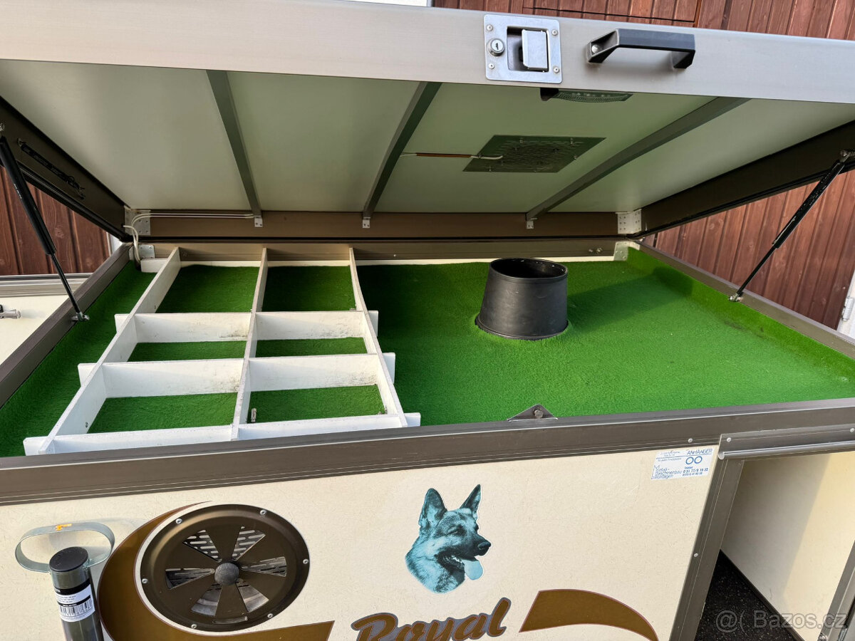 WT Metall, TH3/ROY1 přívěsný vozík pro psy - 4