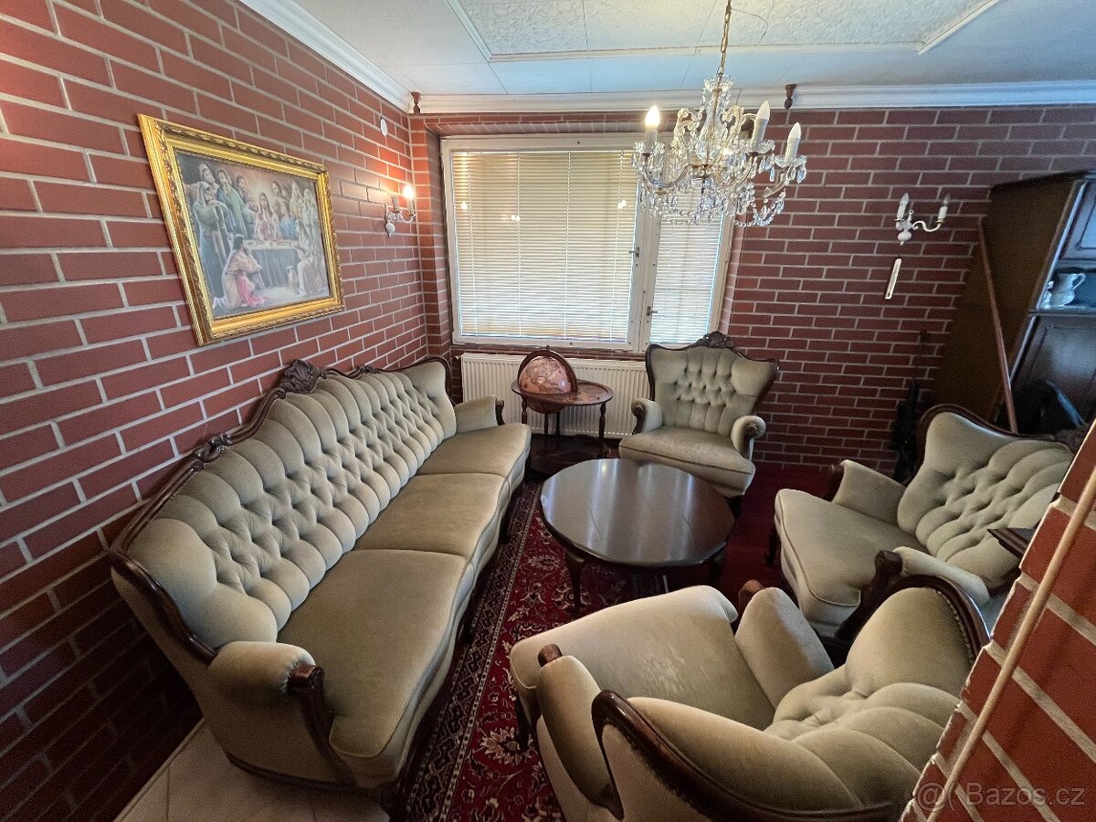 Starožitná sedací souprava - 4