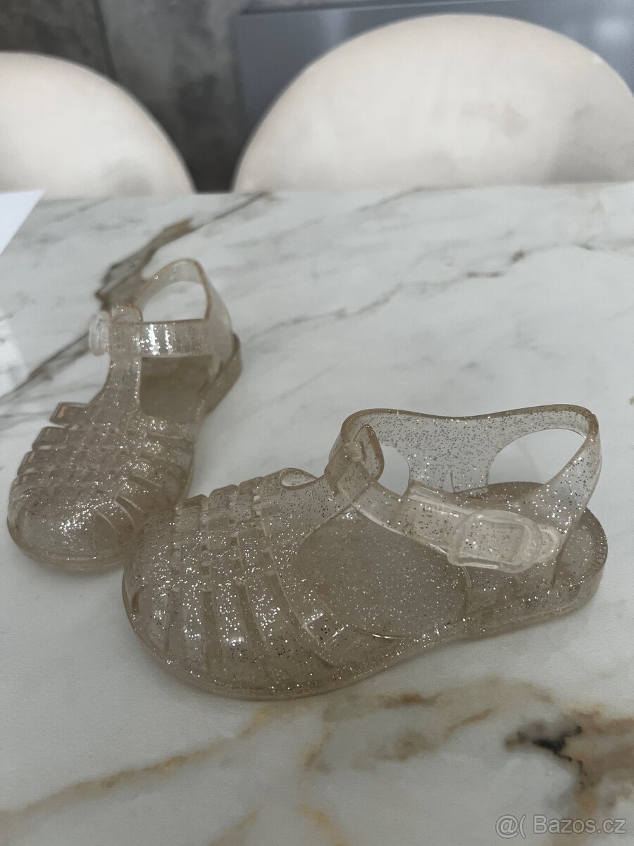 Krásné třpytivé botičky do vodičky, vel.24 - 4