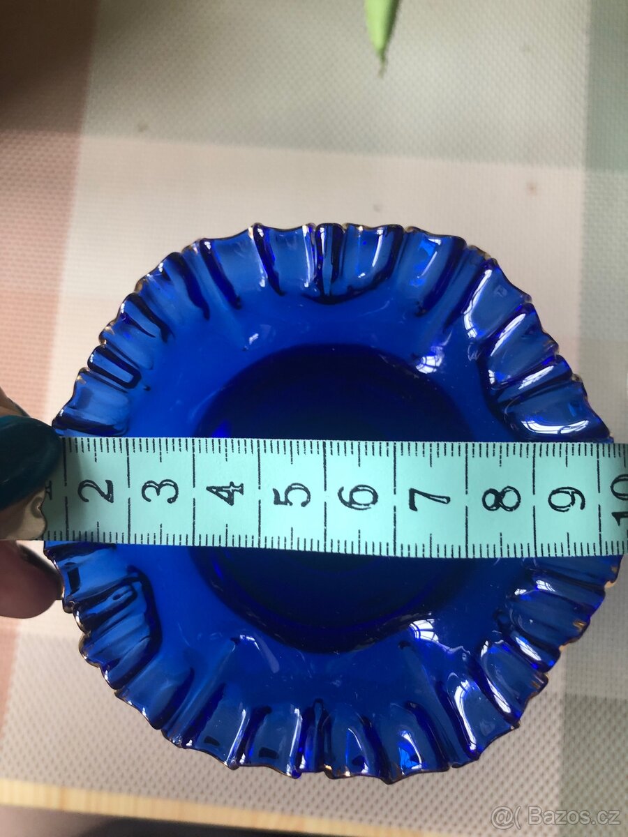 Váza modrá - 4