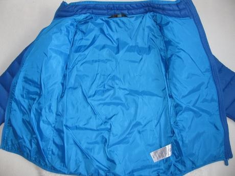 Přechodná prošívaná modrá bunda TCHIBO vel.140 - 4