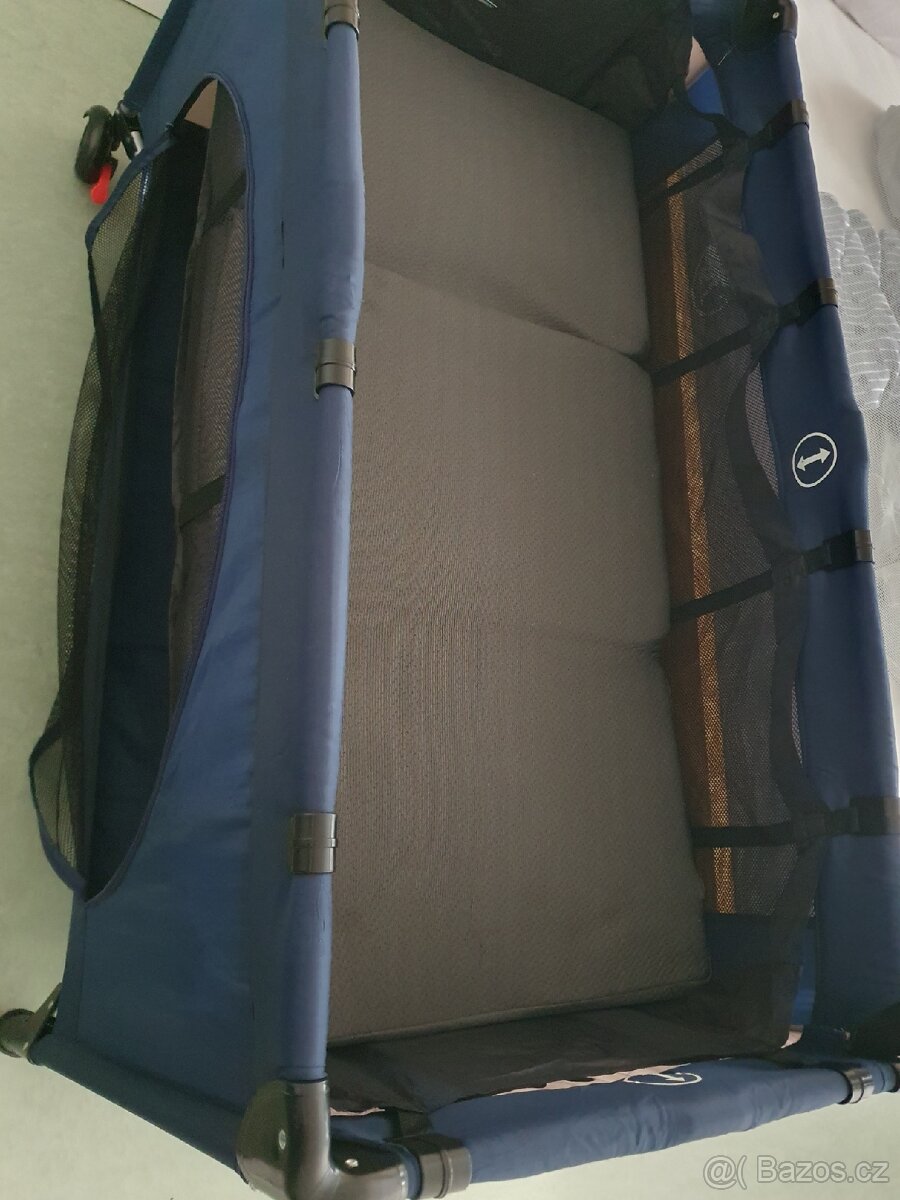 Cestovní postýlka G mini s matrací a vložkou pro miminko - 4
