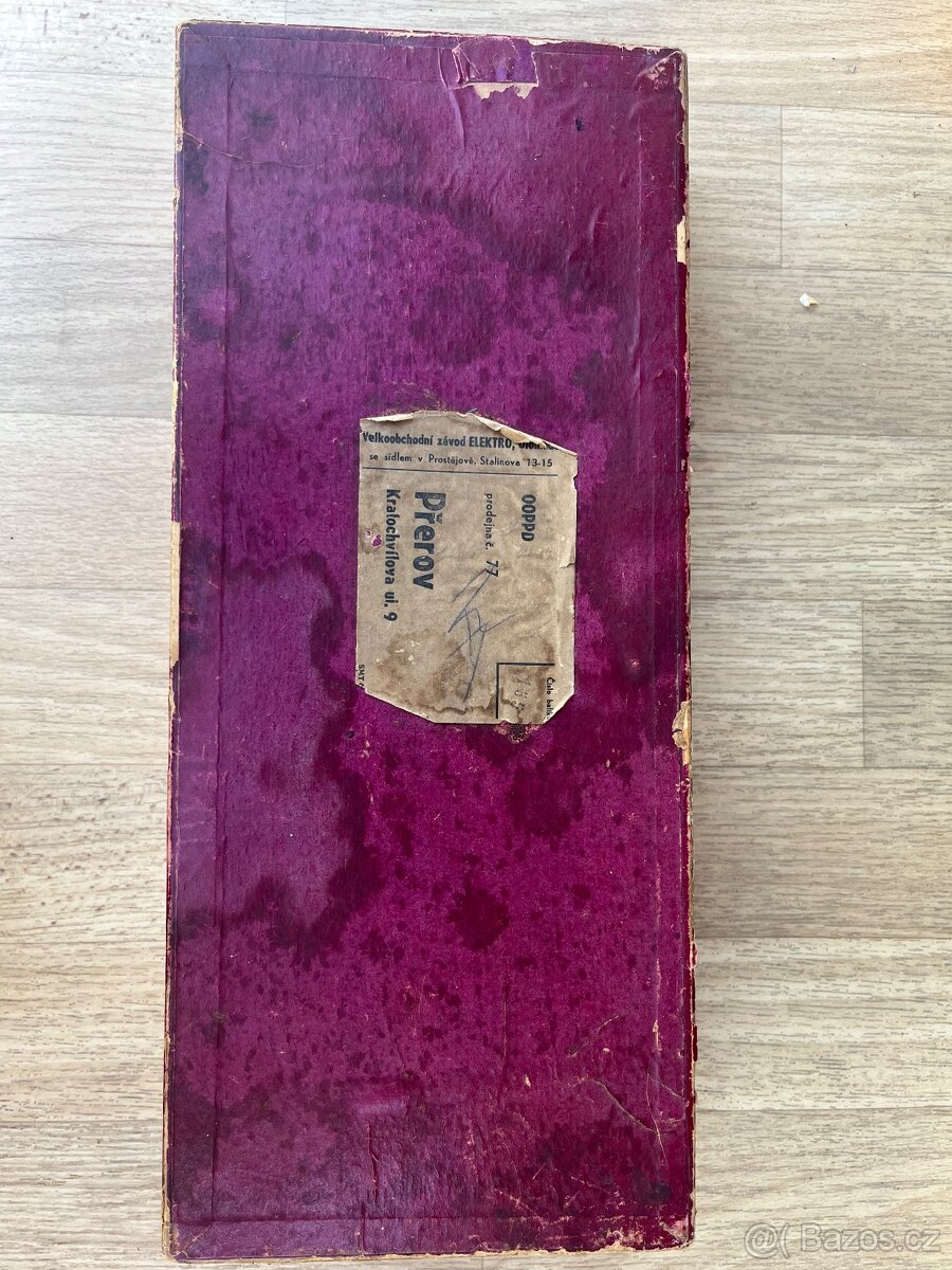 Prodám vánočí el. svíčky z roku 1957 - 4