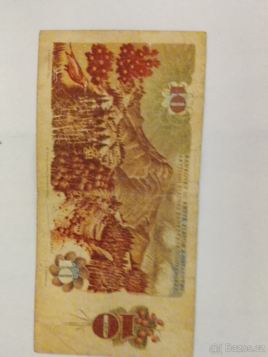 Desať korun československých 1986 V21 - 4