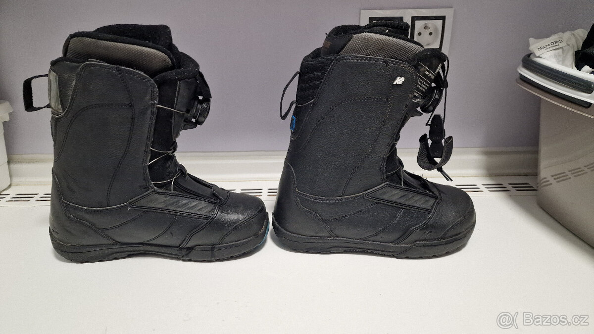 Prodám K2 dámské/dětské boty na snowboard velikost 7,5 , 38 - 4