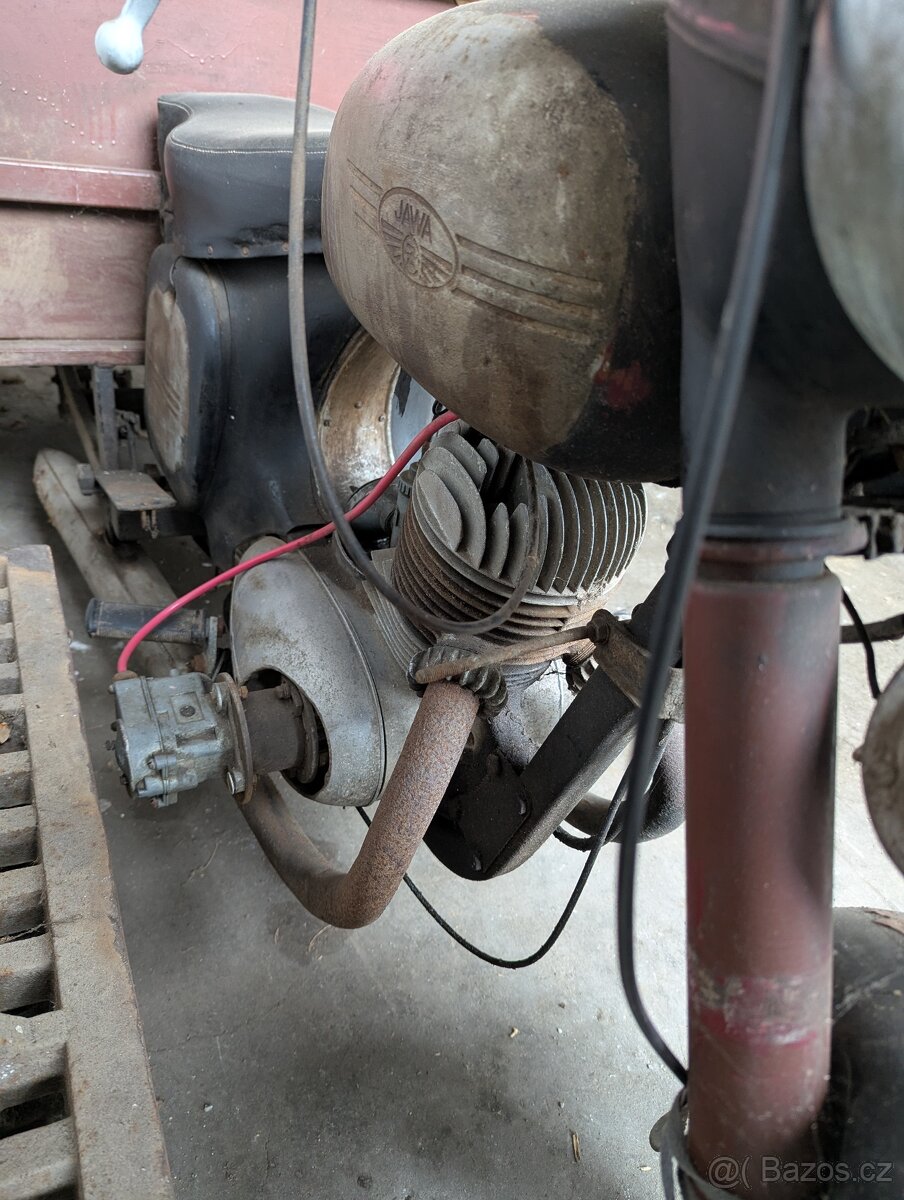 Jawa 250 tříkolová rikša - 4