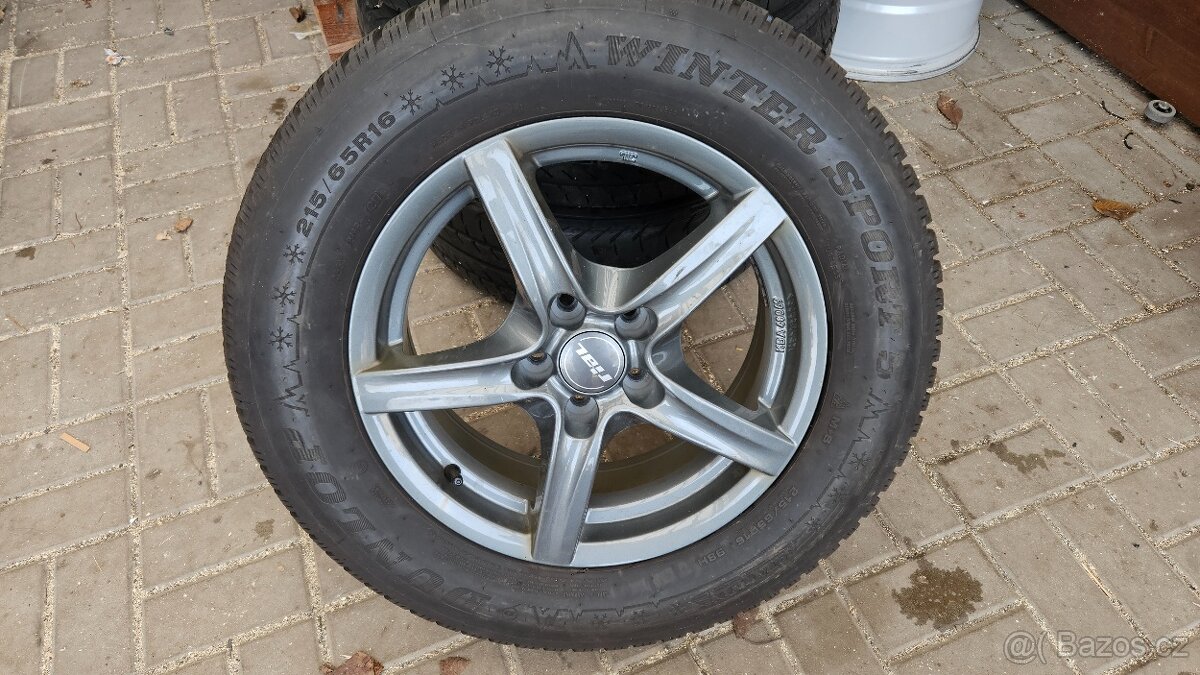 Zimní Sada Alu 5x105 215/65 R16 Rial Dunlop - 4