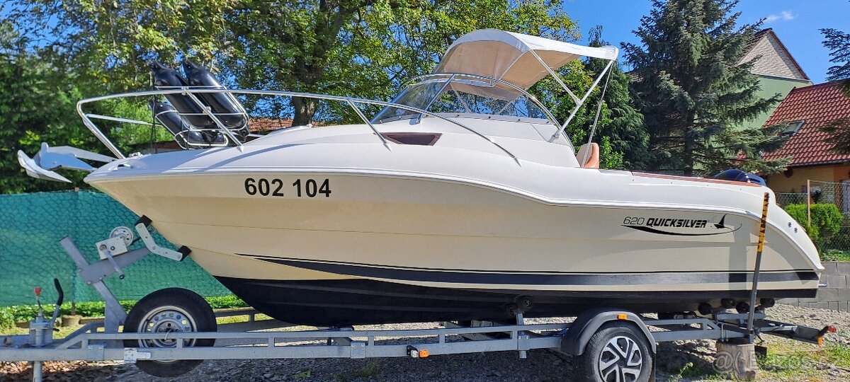 Kajutová loď Quicksilver 620 Cruiser + Mercury 115hp EFI - 4