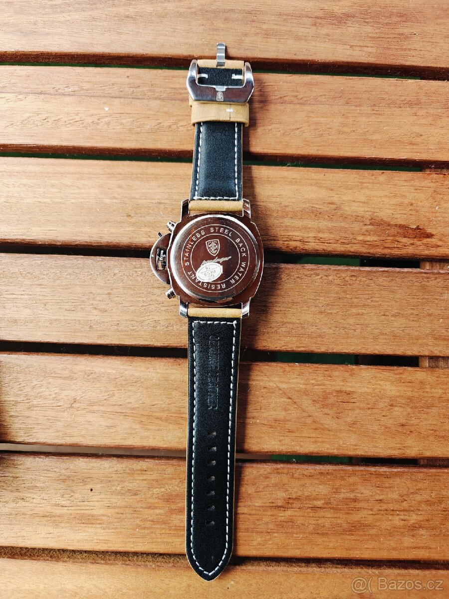 Nové pánské quartzové hodinky - chronograf - 4