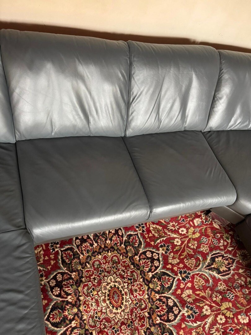 Kožená sedací souprava do U, 5210 - 4