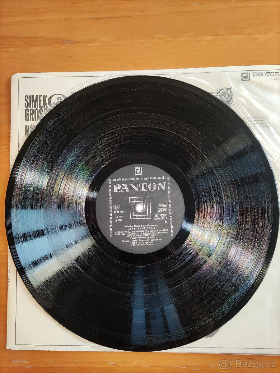 Šimek Grossmann vinyl LP NÁVŠTĚVNÍ DEN 3 - 4