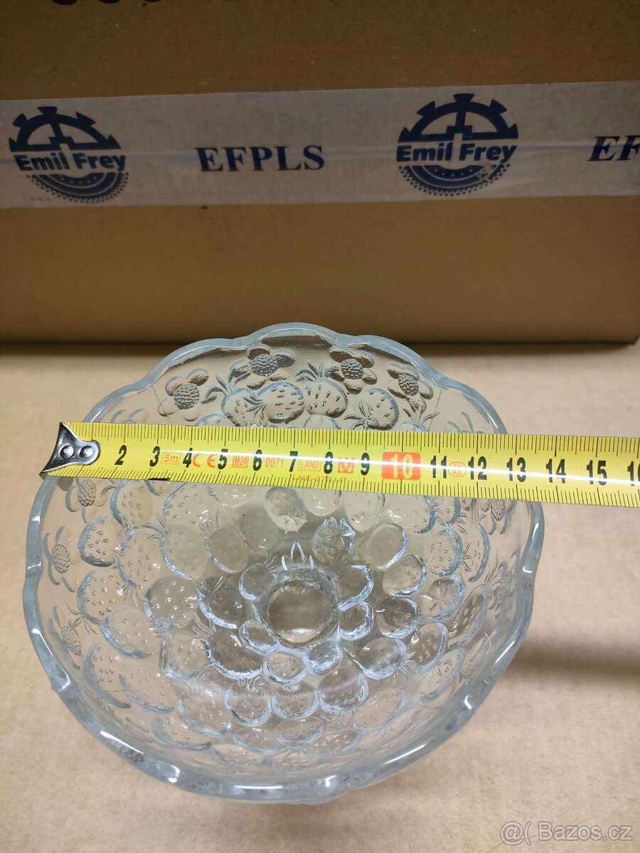 Skleněná mísa - 13,5cm - 4