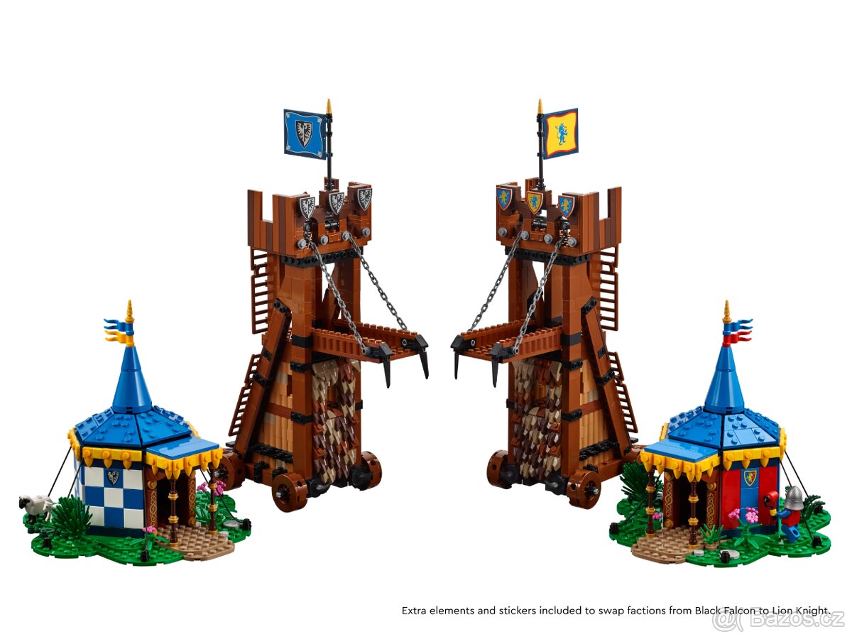 Lego Bricklink 910045 Siege Encampment - Obléhací tábor - 4
