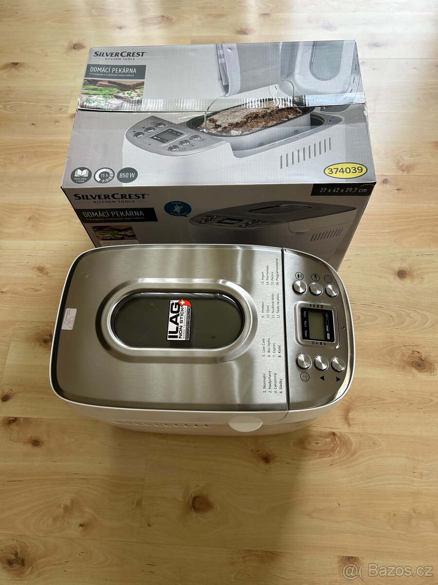 NOVÁ CENA Domácí pekárna Silvercrest typ 374039/2104CZ - 4