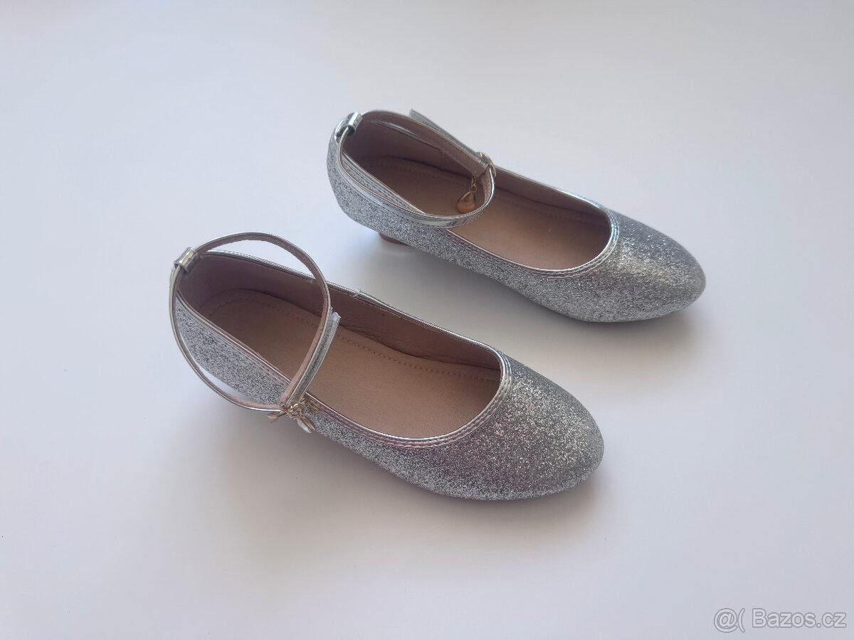 Dětské lodičky třpytivé EUR 33/34 - 4