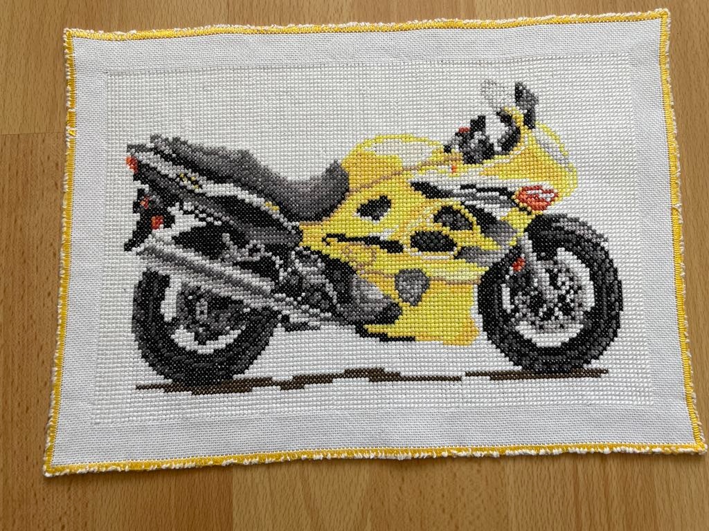 Ručně vyšívané obrázky 3ks - 4