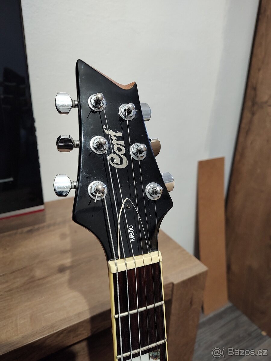 Cort M600 Black Cherry celo-mahagon - 4