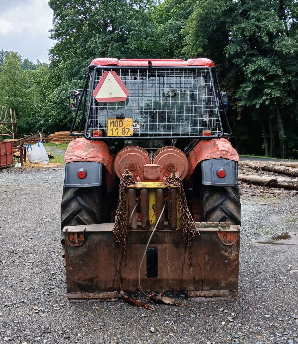 Zetor UKT 6341 s navijákem Agama 2 - 4